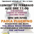 Il villaggio dei libri (radiobunny)ospite della puntata  del 20 febbraio Paola Pluchino